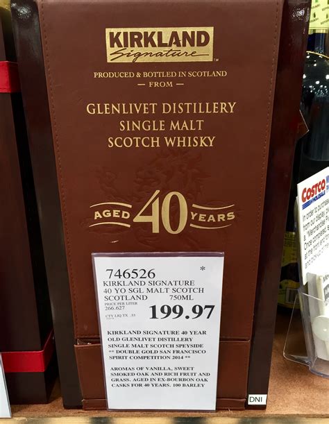 costco 40 year old scotch.